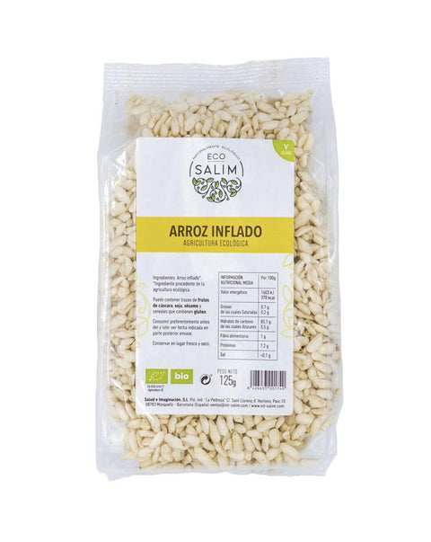 Organic Puffed Rice - 125 g - Eco Salim