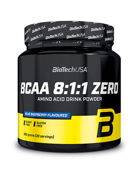 BCAA 8:1:1 Zero - 250 gramos - Biotech