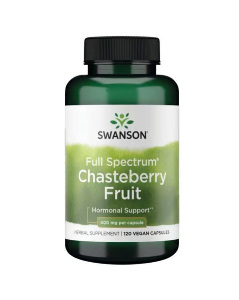 Chasteberry Fruit 400mg - 120 Cápsulas - Swanson
