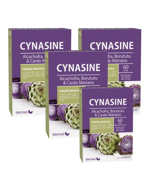 Cynasine - Pack 4x60 Comprimidos - Dietmed