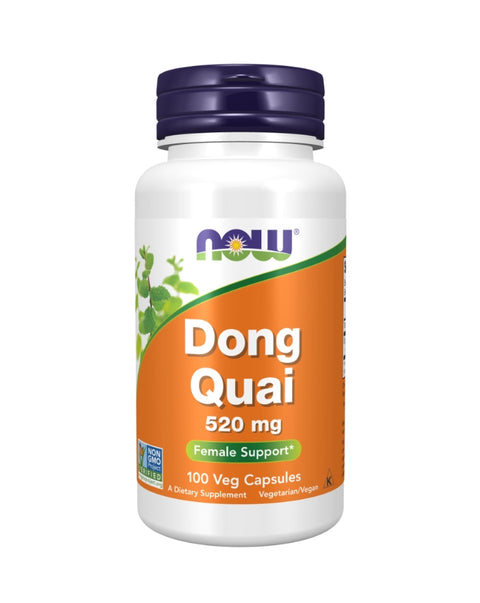 Dong Quai 520mg - 100 Capsules - Now Foods