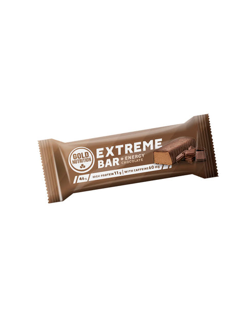 Barra pre-entrenamiento Extreme Chocolate - 46 g - Gold Nutrition