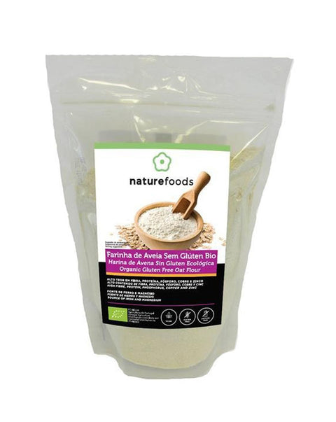 Organic Gluten Free Oat Flour - 500g - Naturefoods