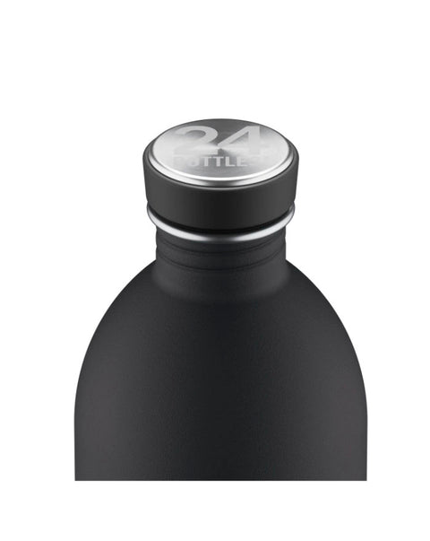 Botella Urban Bottle Tuxedo Black de acero inoxidable - 1000ml - Acabado piedra