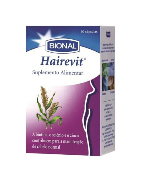 Hairevit (Piel, Cabello y Uñas) - 60 Cápsulas - Bional