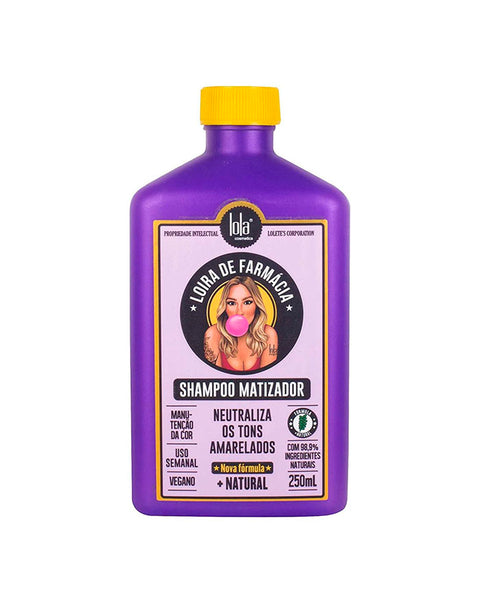 Loira de Farmácia Champú Matizador - 250ml - Lola From Rio