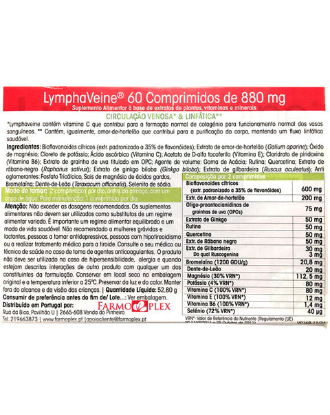 Lymphaveine - 60 Tablets - 3C Pharma