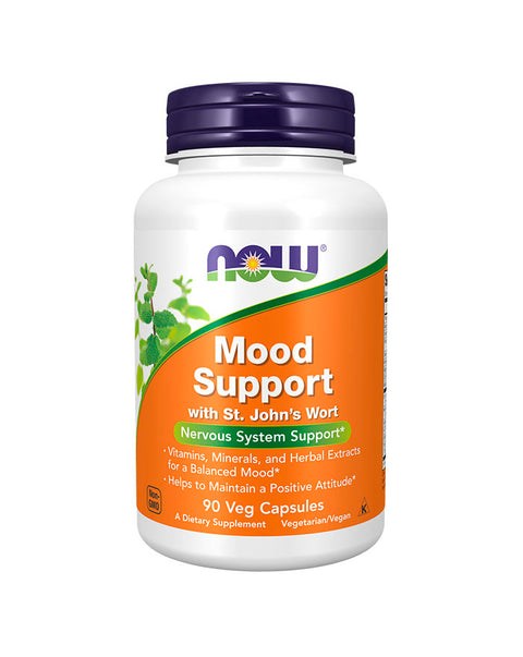 Mood Support with St Johns Wort - 90 Cápsulas - Now Foods