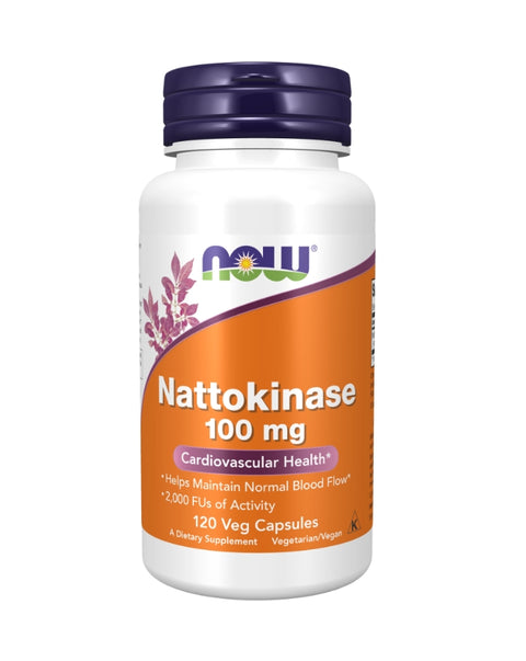 Nattokinasa 100 mg - 60 Cápsulas - Now Foods