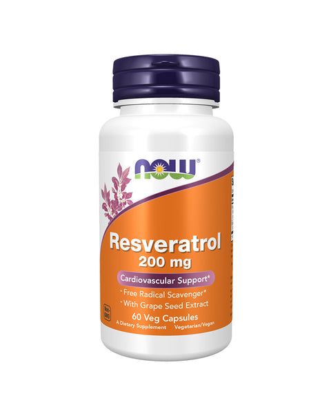 Resveratrol 50 mg - 60 Cápsulas - Now Foods