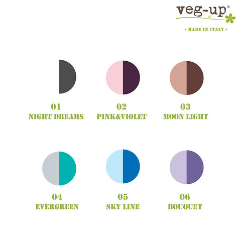 Veggy Palette 6 Sombras de Ojos Dúo - Veg-Up
