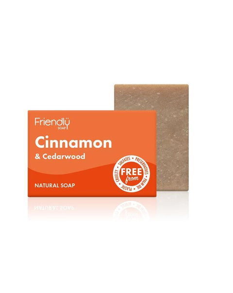 Cinnamon Cedar Bath Soap - 95 grs - Friendly Soap