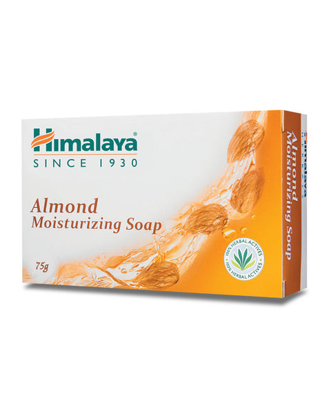 Moisturizing Soap with Almond and Rose - 75 g - Himalaya