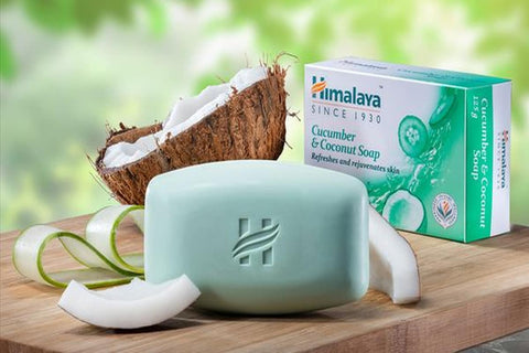 Refreshing Soap with Cucumber and Coconut - 75 grs - Himalaya