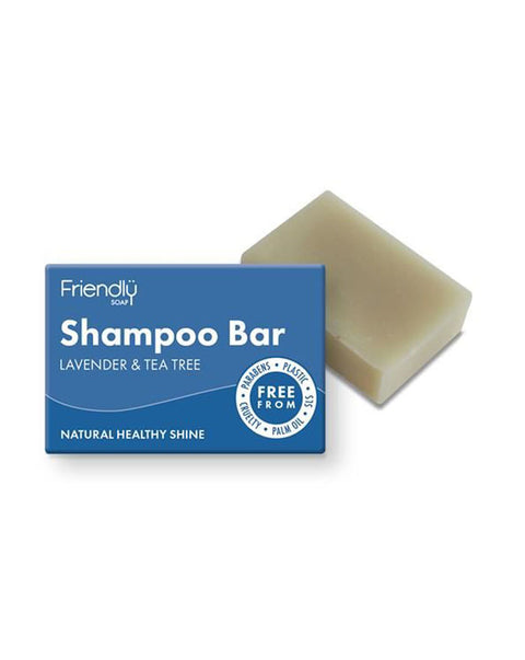 Champú Sólido Lavanda y Árbol de Té - 95 grs