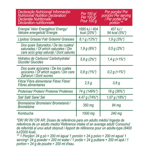 V-Protein Fresa - 240 grs – Gold Nutrition