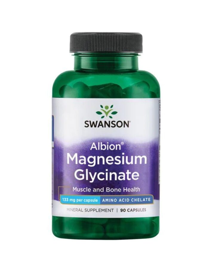Albion® Magnesium Glycinate - 90 Cápsulas - Swanson - naturvida.pt