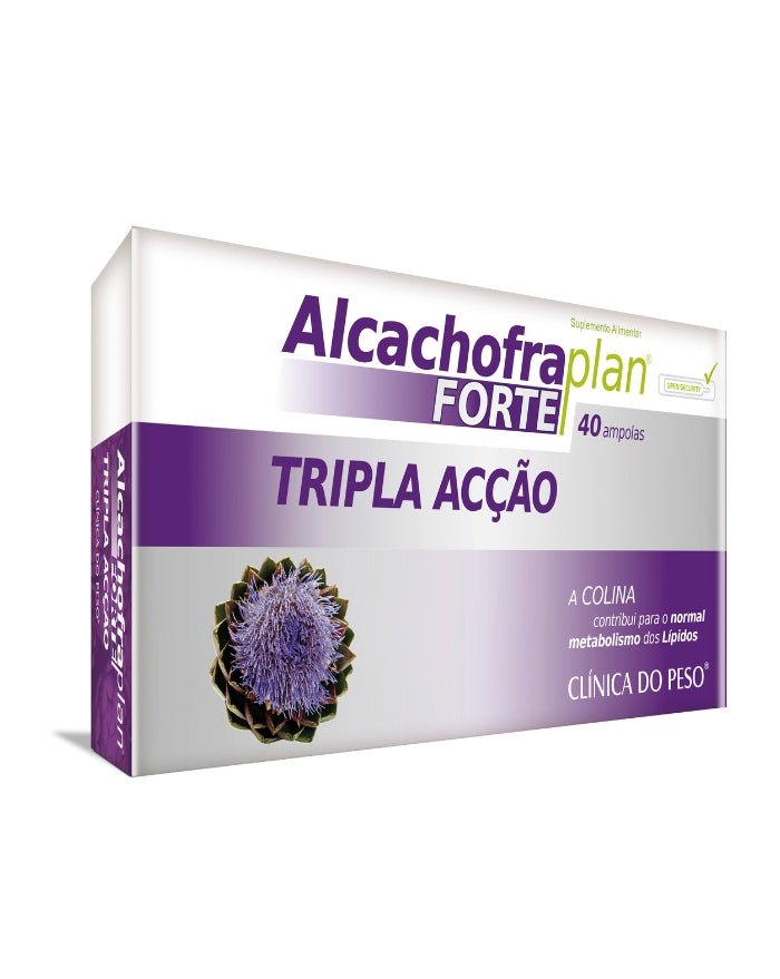 Alcachofra Plan Forte - 40 Ampolas - Fharmonat - naturvida.pt