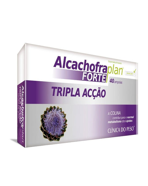 Alcachofra Plan Forte - 40 Ampolas - Fharmonat - naturvida.pt