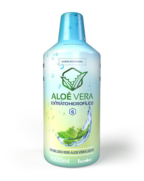 Aloe Vera Extrato Hidrofílico - 1000ml - Fharmonat - naturvida.pt