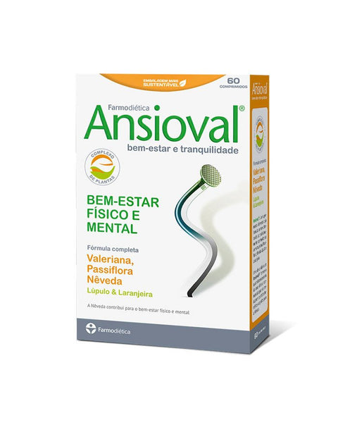 Ansioval - 60 Comprimidos - Farmodiética - naturvida.pt
