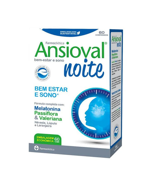 Ansioval Noite - 30 comprimidos - Farmodiética - naturvida.pt