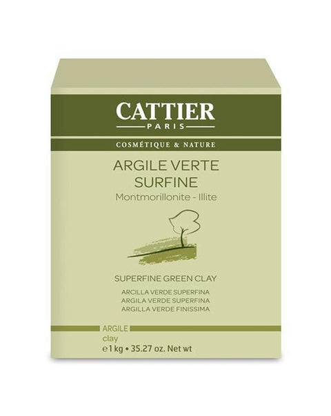 Argila Verde Superfina - 1kg - Cattier - naturvida.pt