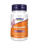 Astaxanthin 4mg frente - 60 Cápsulas - Now Foods - naturvida.pt