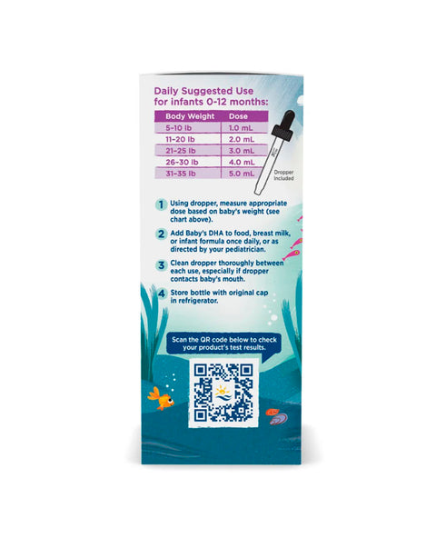 Baby's DHA + Vitamin D3 - 60ml - Nordic Naturals