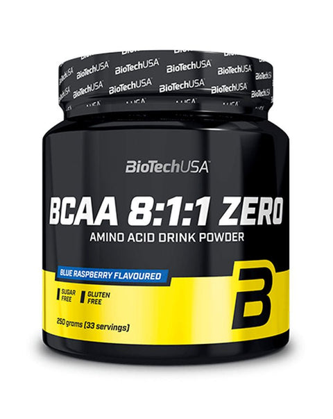 BCAA 8:1:1 Zero - 250 grs - Biotech - naturvida.pt
