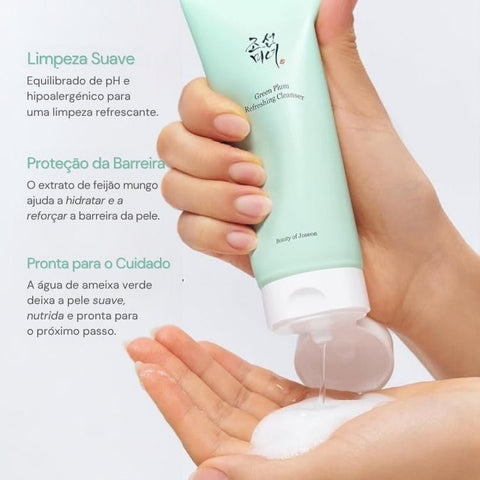 Beauty of Joseon Green Plum Refreshing Gel de Limpeza Ameixa Verde - 100ml - naturvida.pt
