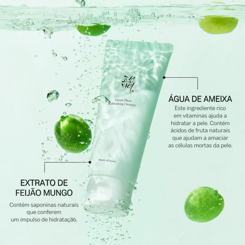 Beauty of Joseon Green Plum Refreshing Gel de Limpeza Ameixa Verde - 100ml - naturvida.pt