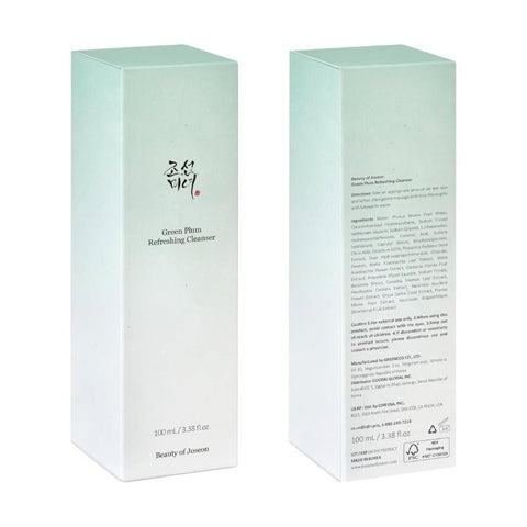Beauty of Joseon Green Plum Refreshing Gel de Limpeza Ameixa Verde - 100ml - naturvida.pt