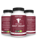 Beef Heart Bio 100% Grass Fed - 180 Cápsulas - Nordic Kings - naturvida.pt