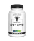 Beef Liver Bio 100% Grass Fed - 180 Cápsulas - Nordic Kings - naturvida.pt