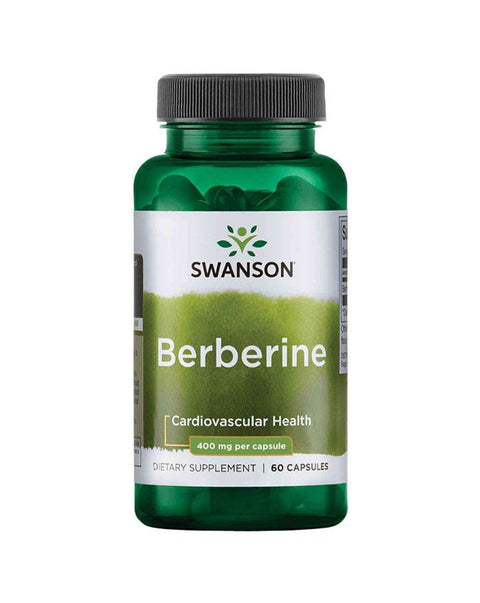 Berberina 400mg - 60 Cápsulas - Swanson - naturvida.pt