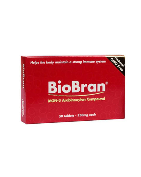BioBran MGN-3 250 mg - 50 tabletas - Daiwa Pharmaceutical