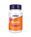 Biotina 1000mcg - 100 Cápsulas - Now Foods - naturvida.pt