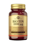 Biotina 1000µg - 50 Cápsulas - Solgar - naturvida.pt