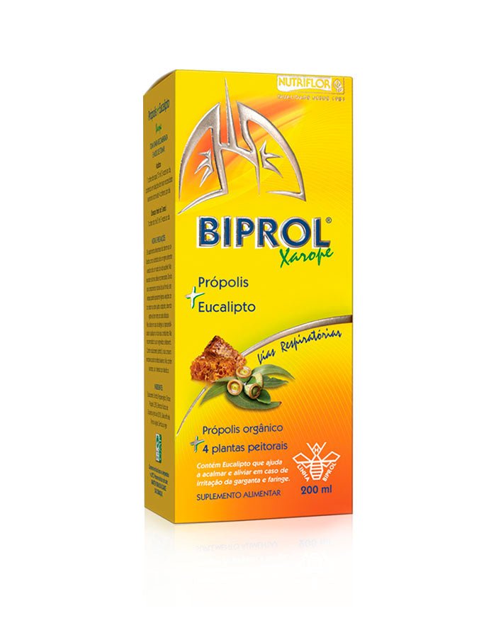 Biprol Xarope de Própolis + Eucalipto - 200ml - Nutriflor - naturvida.pt