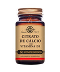 Cálcio com Vitamina D3 - 60 Comprimidos - Solgar - naturvida.pt