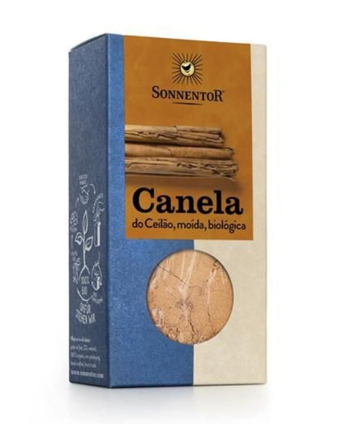 Canela do Ceilão Moída Bio - 40 grs - Sonnentor - naturvida.pt