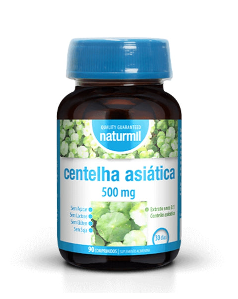 Centelha Asiática 500mg - 90 Comprimidos - Naturmil