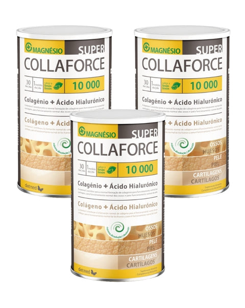 Super Collaforce 10000mg - Sabor a Limão - Pack 3x450 grs - Dietmed