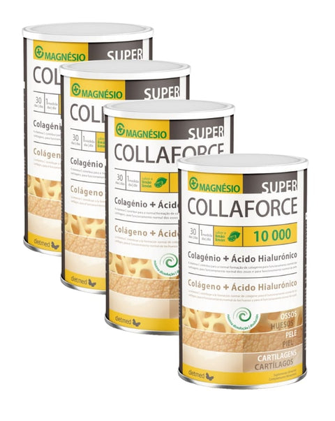 Super Collaforce 10000mg - Sabor a Limão - Pack 4x450 grs - Dietmed