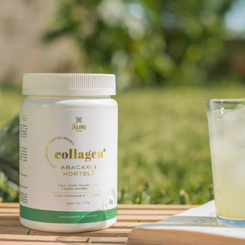 Collagen Verisol® Abacaxi e Hortelã - 150 grs - Auri Foods - naturvida.pt