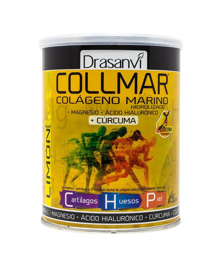 Collmar Colagénio Magnésio Curcuma sabor Limão - 300g - Drasanvi - naturvida.pt
