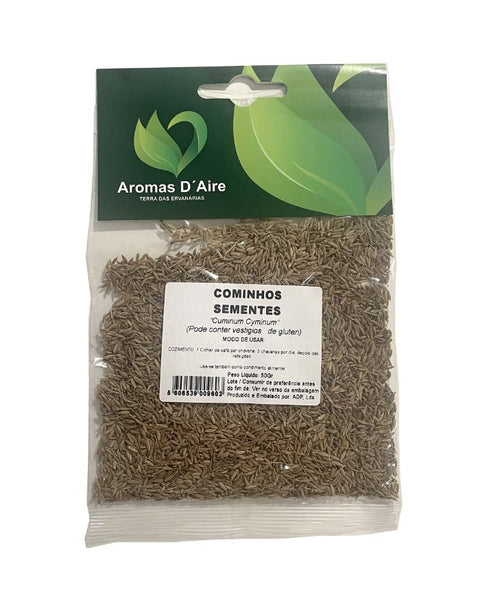 Cominhos Sementes - 50 grs - naturvida.pt