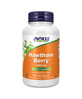 Crataegus Espinheiro Alvar Hawthorne Berry 540mg frente - 100 Cápsulas - Now Foods - naturvida.pt