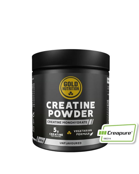 Creatine Monohydrate Powder - 280 grs – Gold Nutrition - naturvida.pt